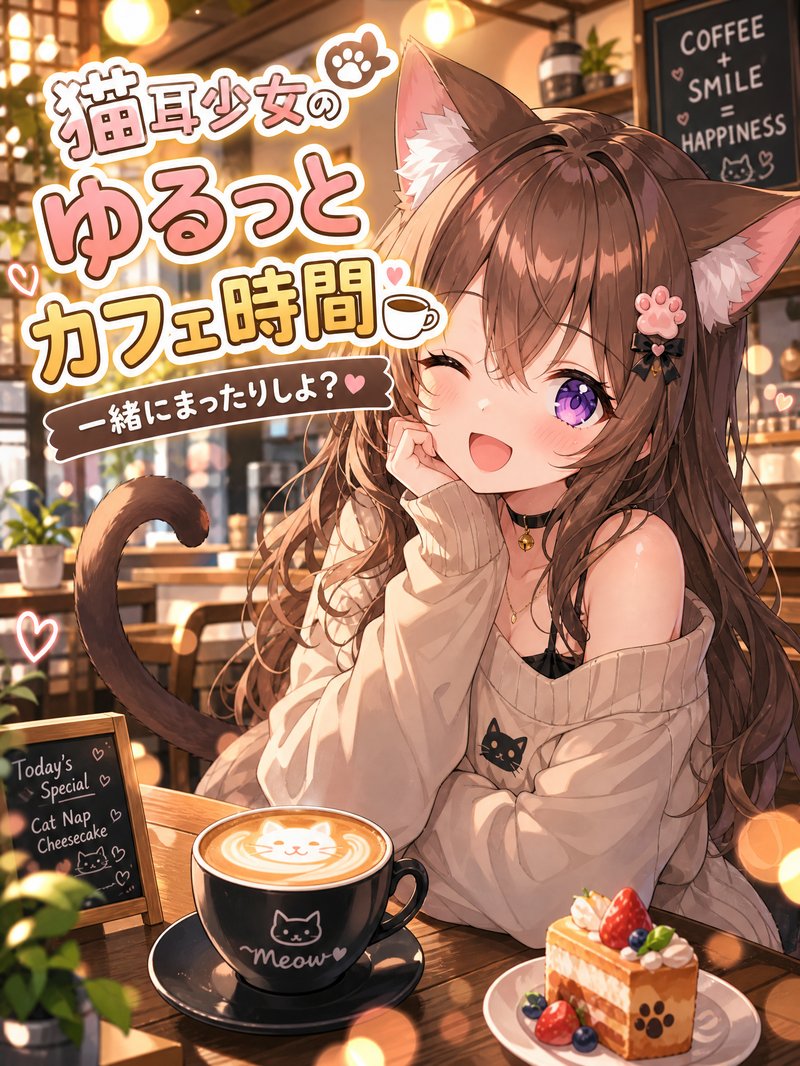 推特【推特动漫】猫耳少女日常 生活动漫分享